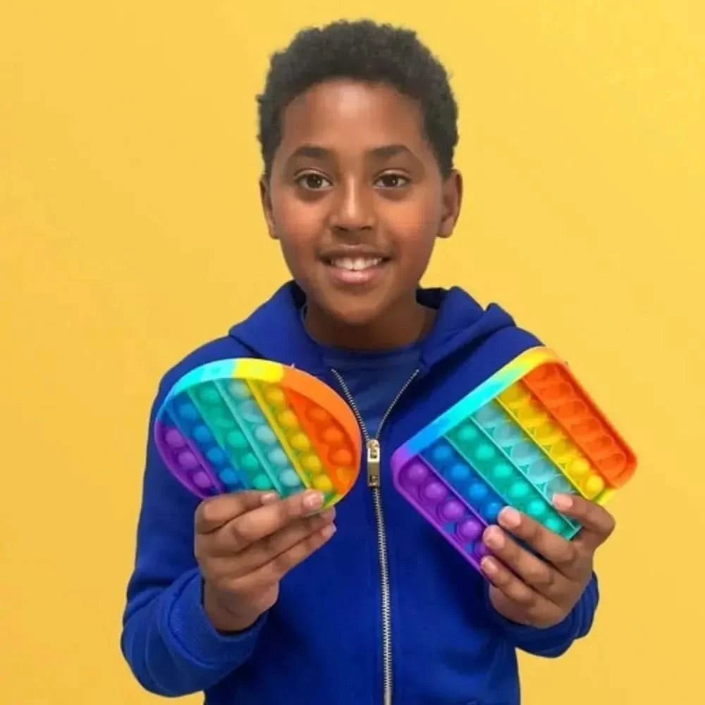 Fidget Bubble Popper Rainbow-Fidget Bubble Popper Rainbow