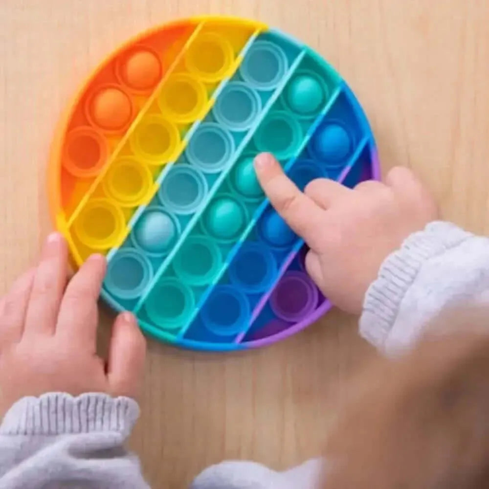 Fidget Bubble Popper Rainbow-Fidget Bubble Popper Rainbow