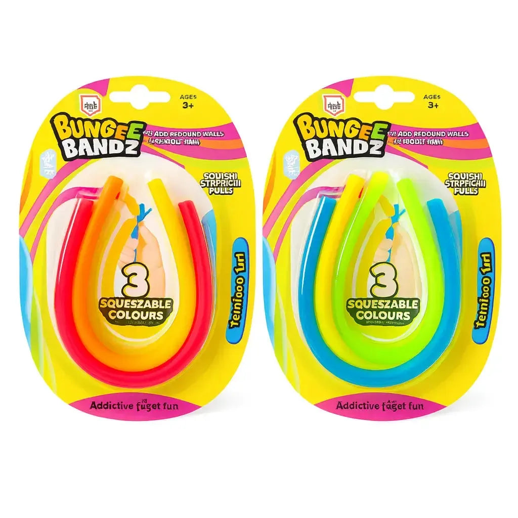 Fidget Bungee Bandz - Pack of 3-Fidget Bungee Bandz - Pack of 3