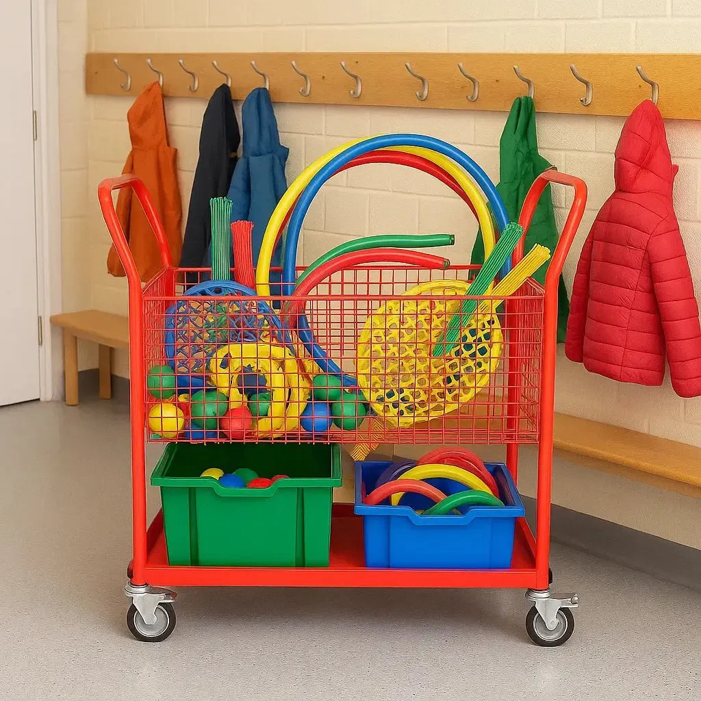 First Play Storage Trolley-First Play Storage Trolley