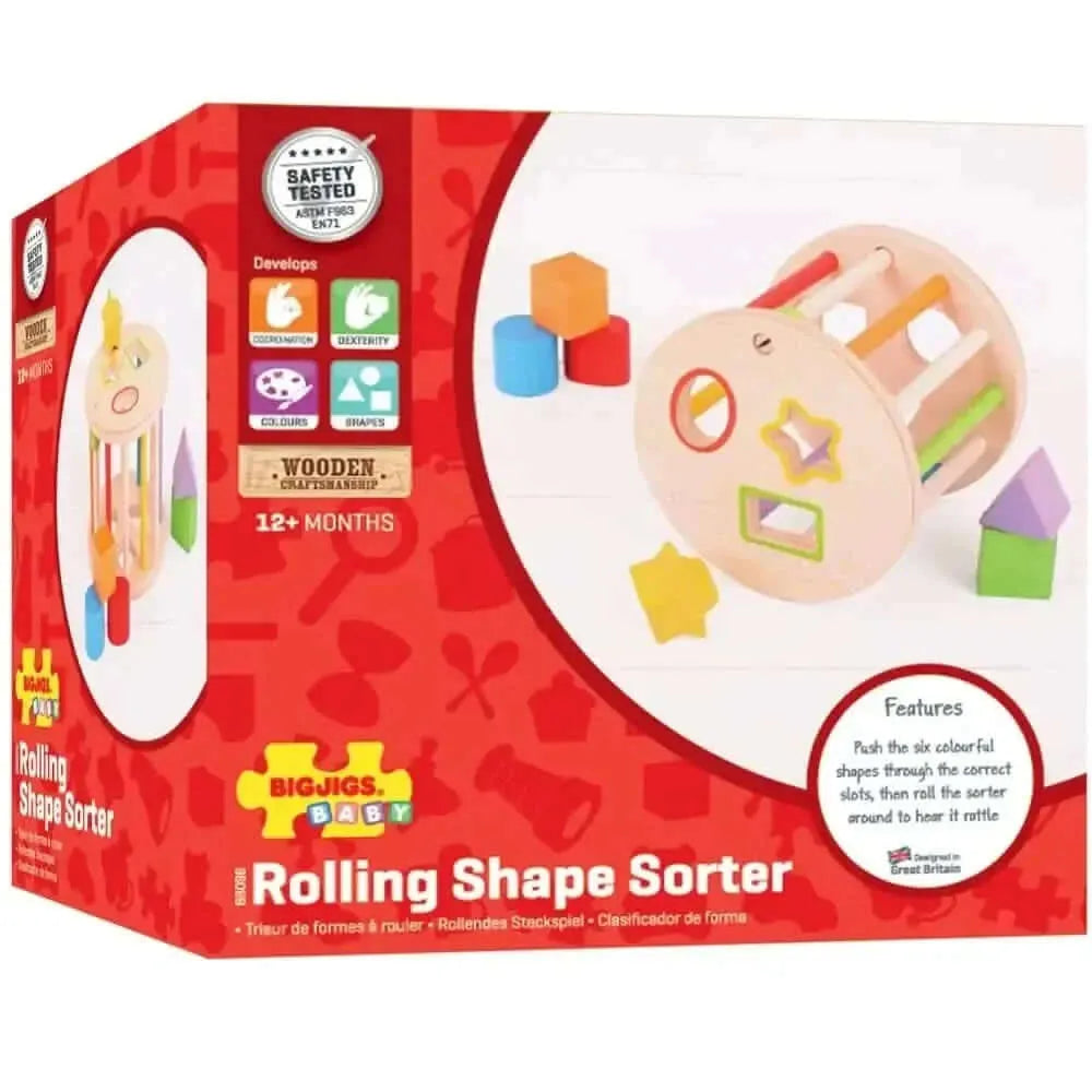 First Rolling Shape Sorter-First Rolling Shape Sorter