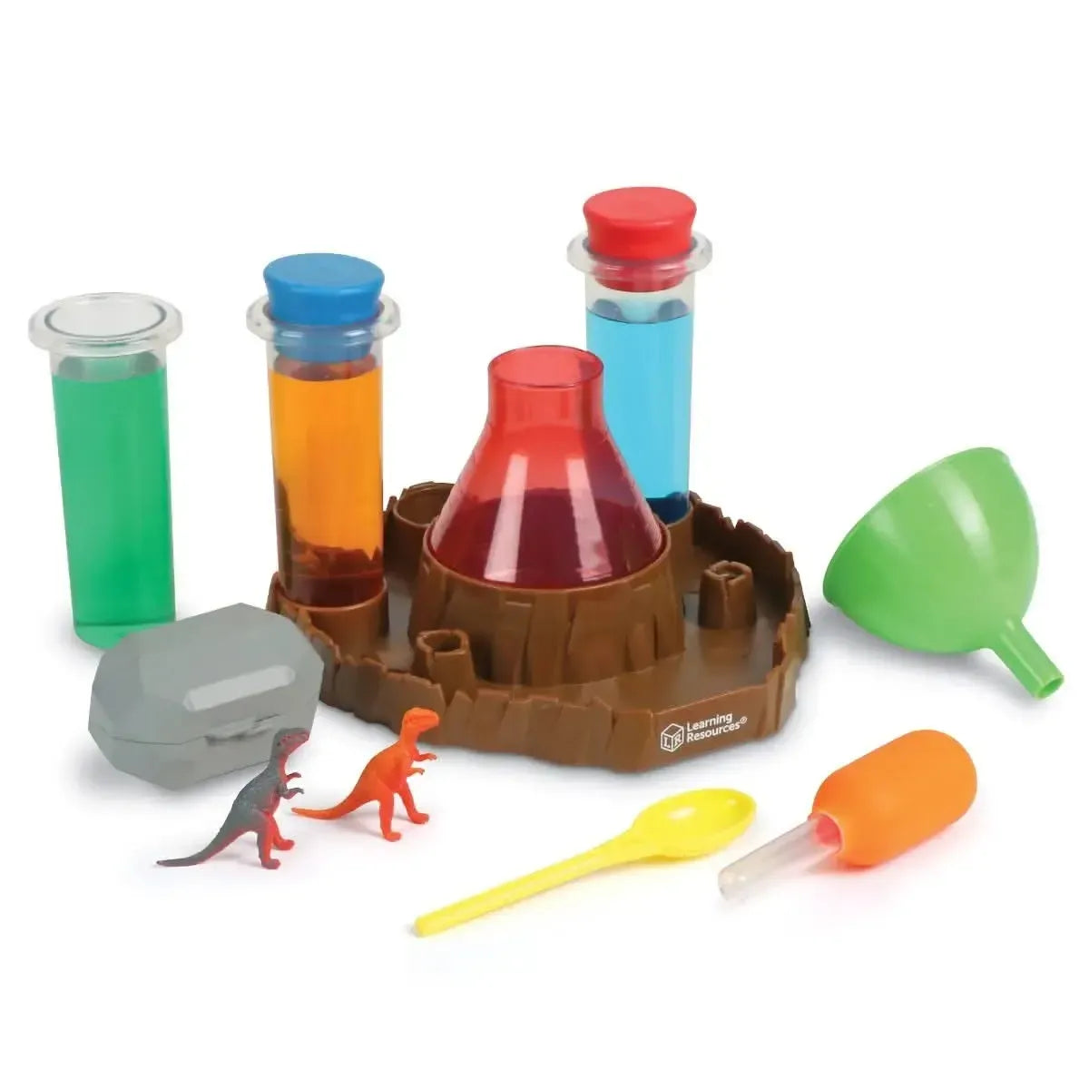 Fizzy Volcano Preschool Science Lab-Fizzy Volcano Preschool Science Lab