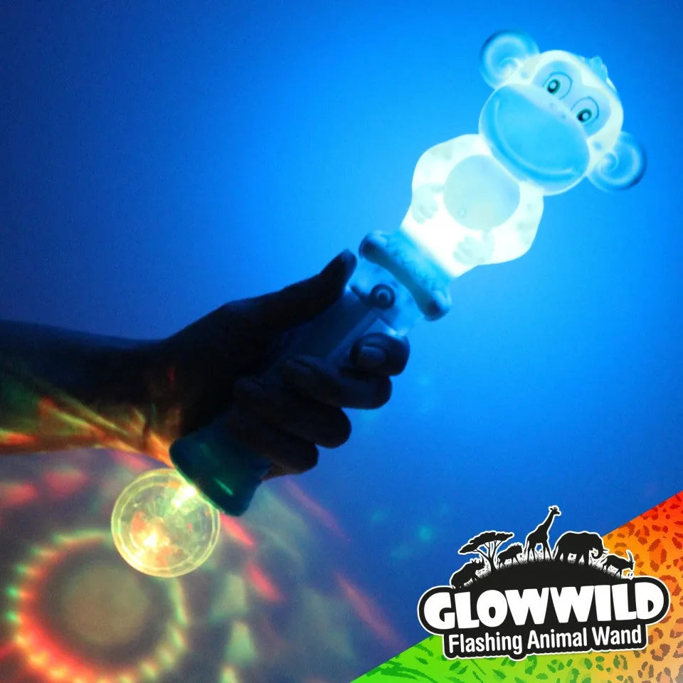 Monkey Mega Flashing Animal Wand-Monkey Mega Flashing Animal Wand
