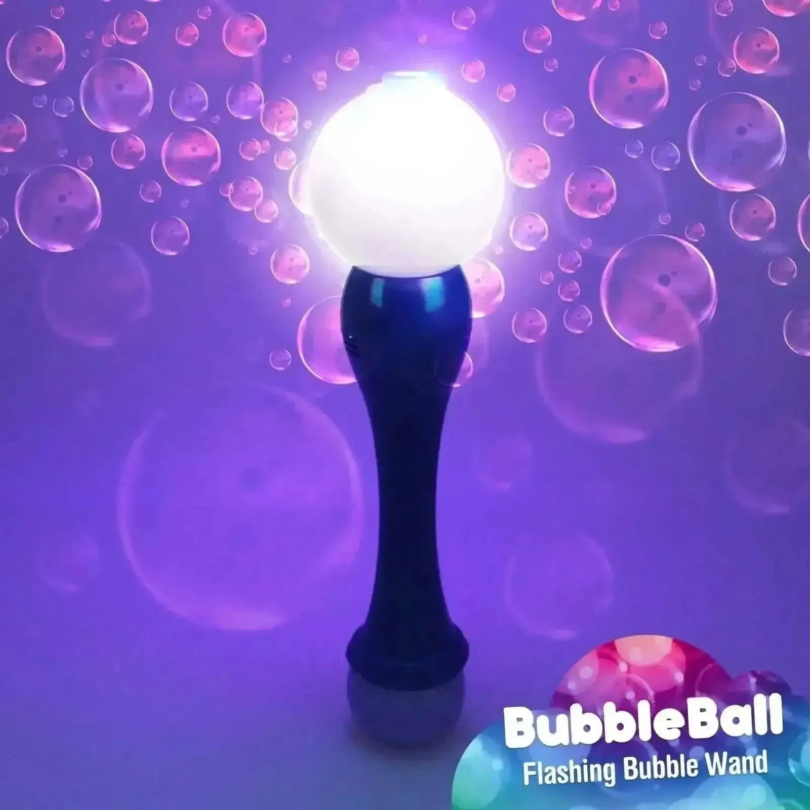 Flashing Bubble Ball Wand-Flashing Bubble Ball Wand