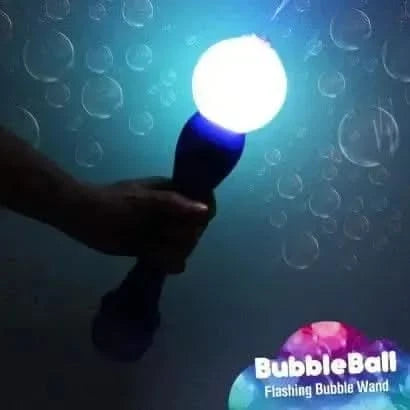 Flashing Bubble Ball Wand-Flashing Bubble Ball Wand
