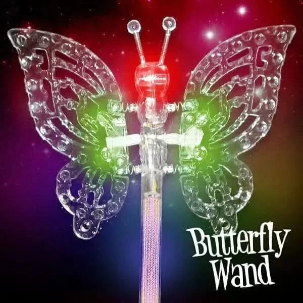 Flashing Butterfly Wand-Flashing Butterfly Wand