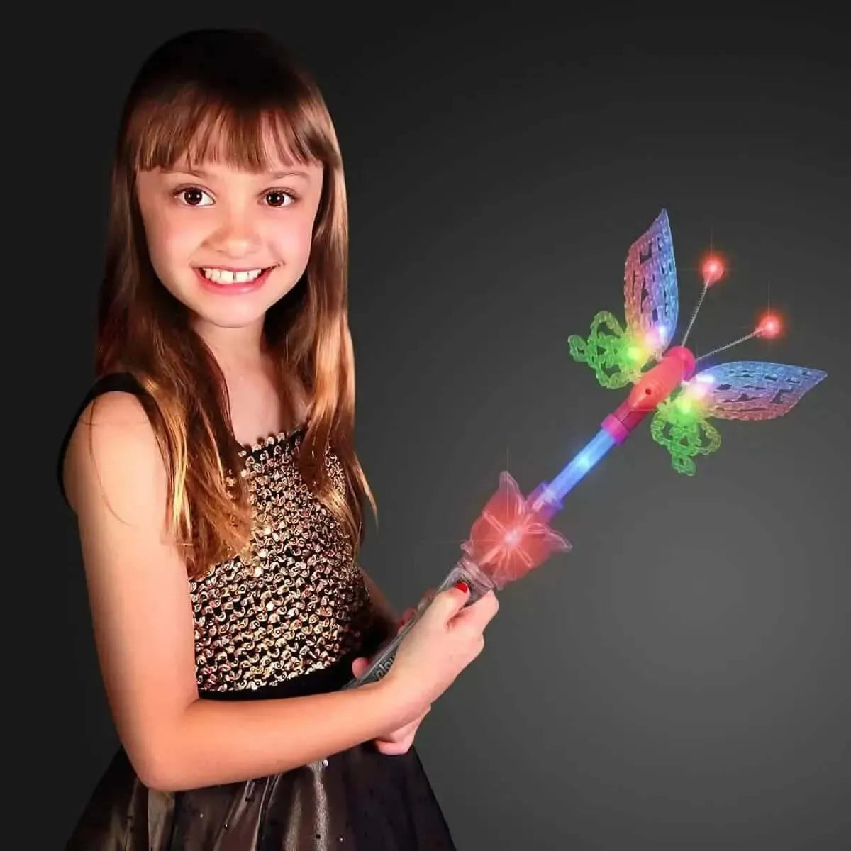 Flashing Butterfly Wand-Flashing Butterfly Wand