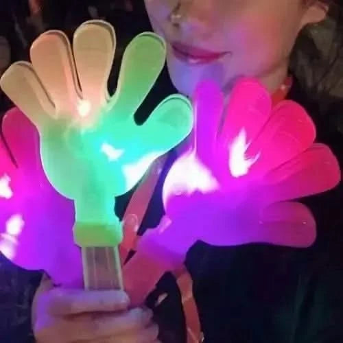Flashing hand clappers-Flashing hand clappers
