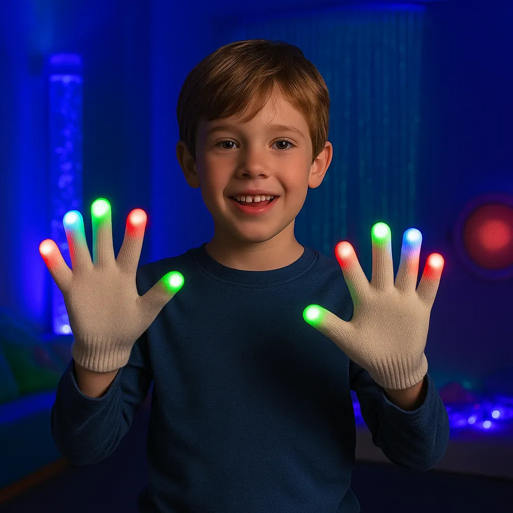 Flashing Light Up Gloves-Flashing Light Up Gloves