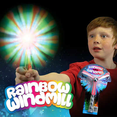 Flashing Rainbow Windmill-Flashing Rainbow Windmill