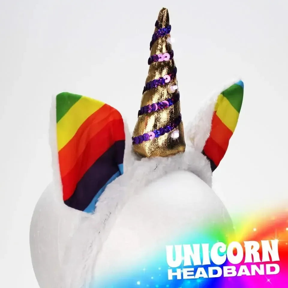 Flashing Unicorn Headband-Flashing Unicorn Headband