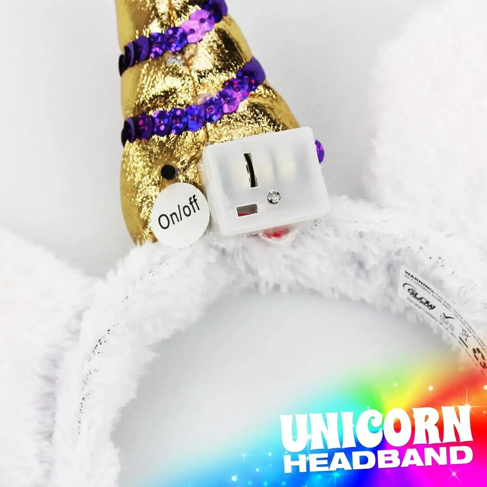 Flashing Unicorn Headband-Flashing Unicorn Headband