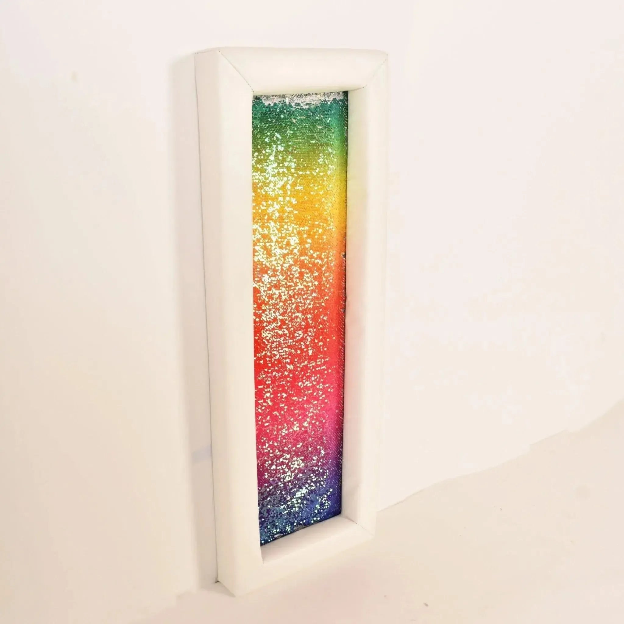 Flip Sequin Board Rainbow Padded-Flip Sequin Board Rainbow Padded