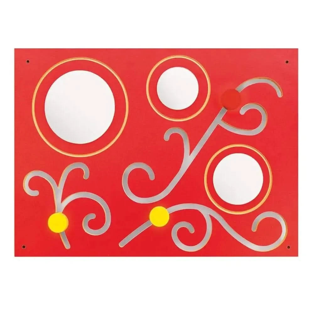 Flowers Manipulative Board with Mirrors-Flowers Manipulative Board with Mirrors
