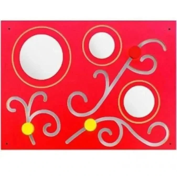 Flowers Manipulative Board with Mirrors-Flowers Manipulative Board with Mirrors