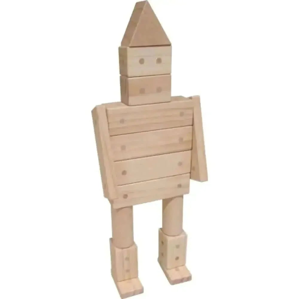 Freckled Frog Magnetic Wooden Blocks-Freckled Frog Magnetic Wooden Blocks