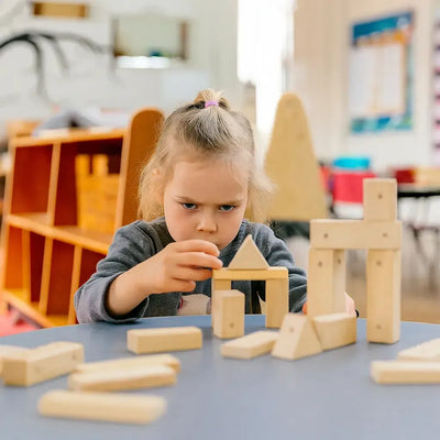 Freckled Frog Magnetic Wooden Blocks-Freckled Frog Magnetic Wooden Blocks