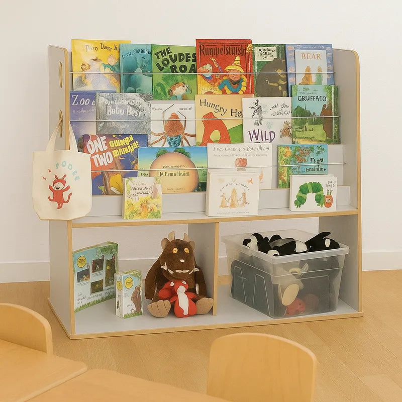 Free Standing Book Display & Storage Unit-Free Standing Book Display & Storage Unit