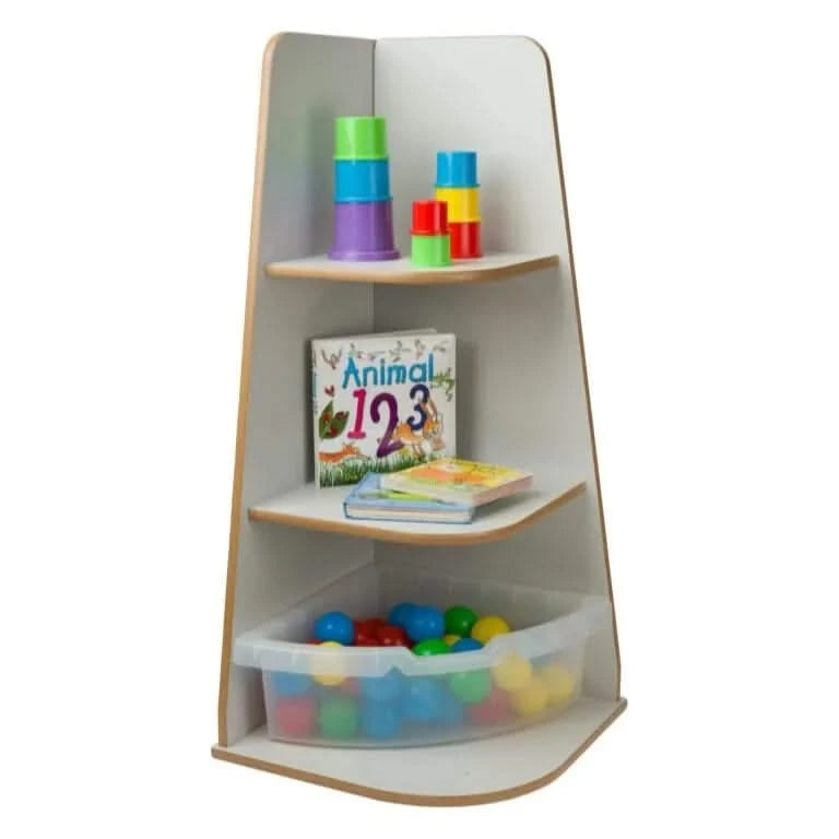 Free Standing Corner Shelf Unit-Free Standing Corner Shelf Unit