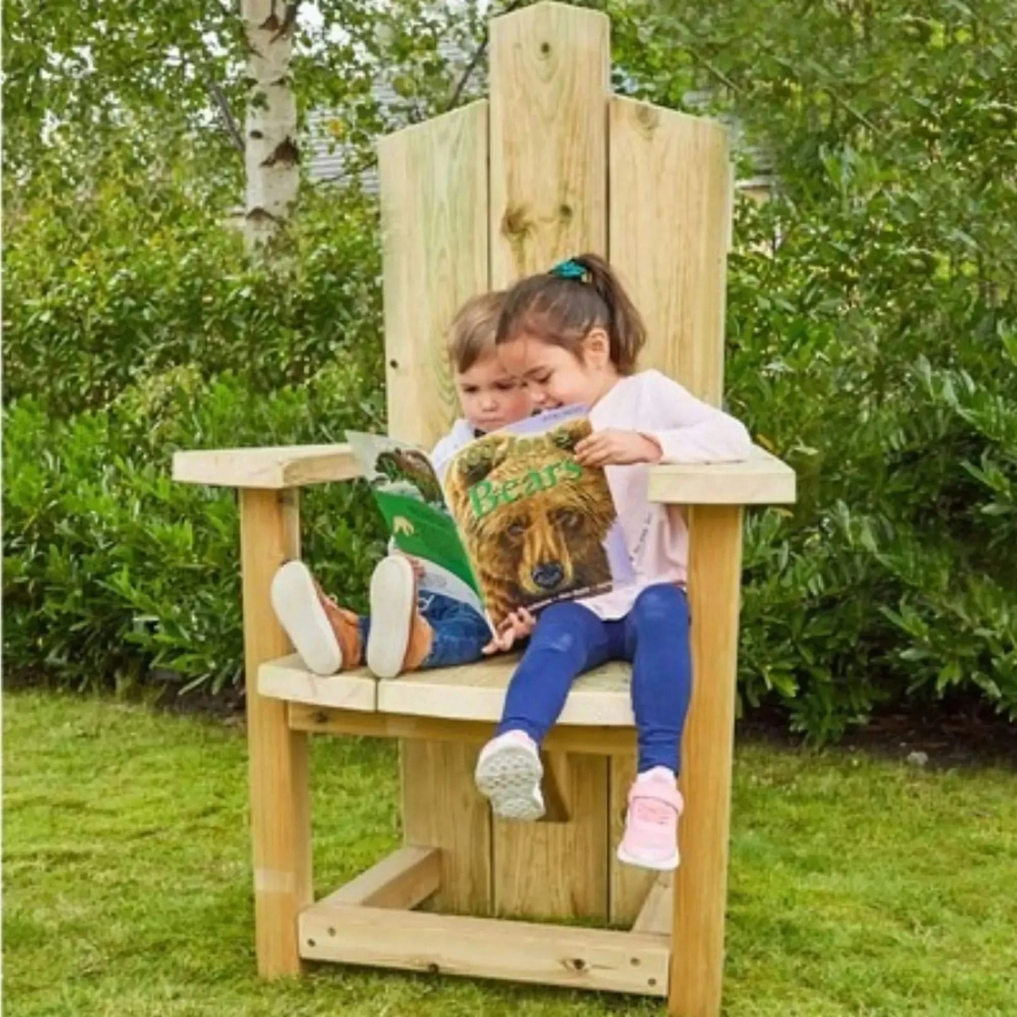 Freestanding Wooden Storytellers Throne-Freestanding Wooden Storytellers Throne