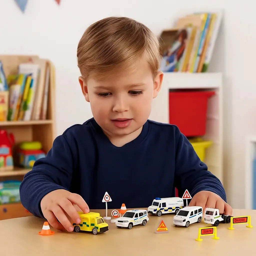 Fresh Metal Emergency Force Playset-Fresh Metal Emergency Force Playset