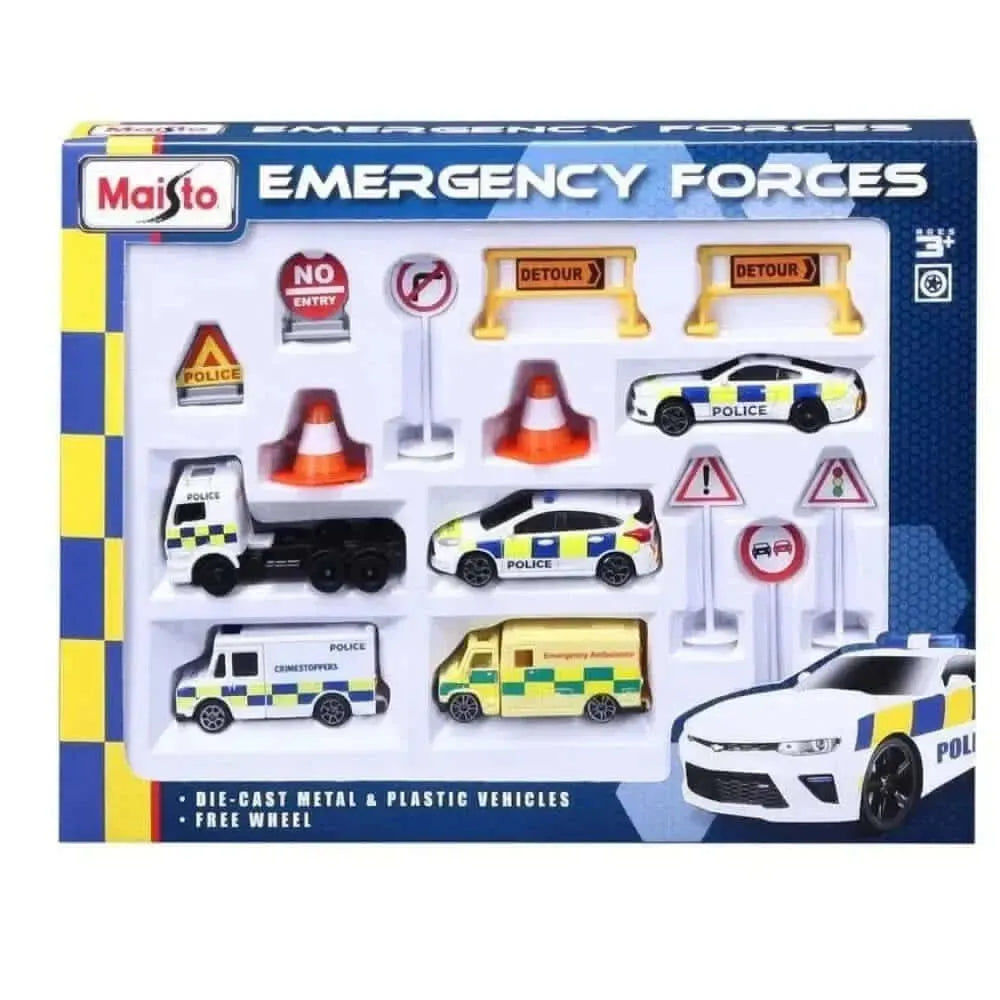 Fresh Metal Emergency Force Playset-Fresh Metal Emergency Force Playset