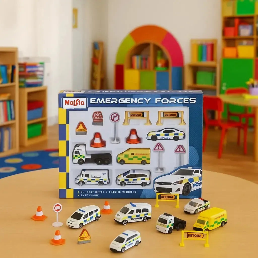 Fresh Metal Emergency Force Playset-Fresh Metal Emergency Force Playset