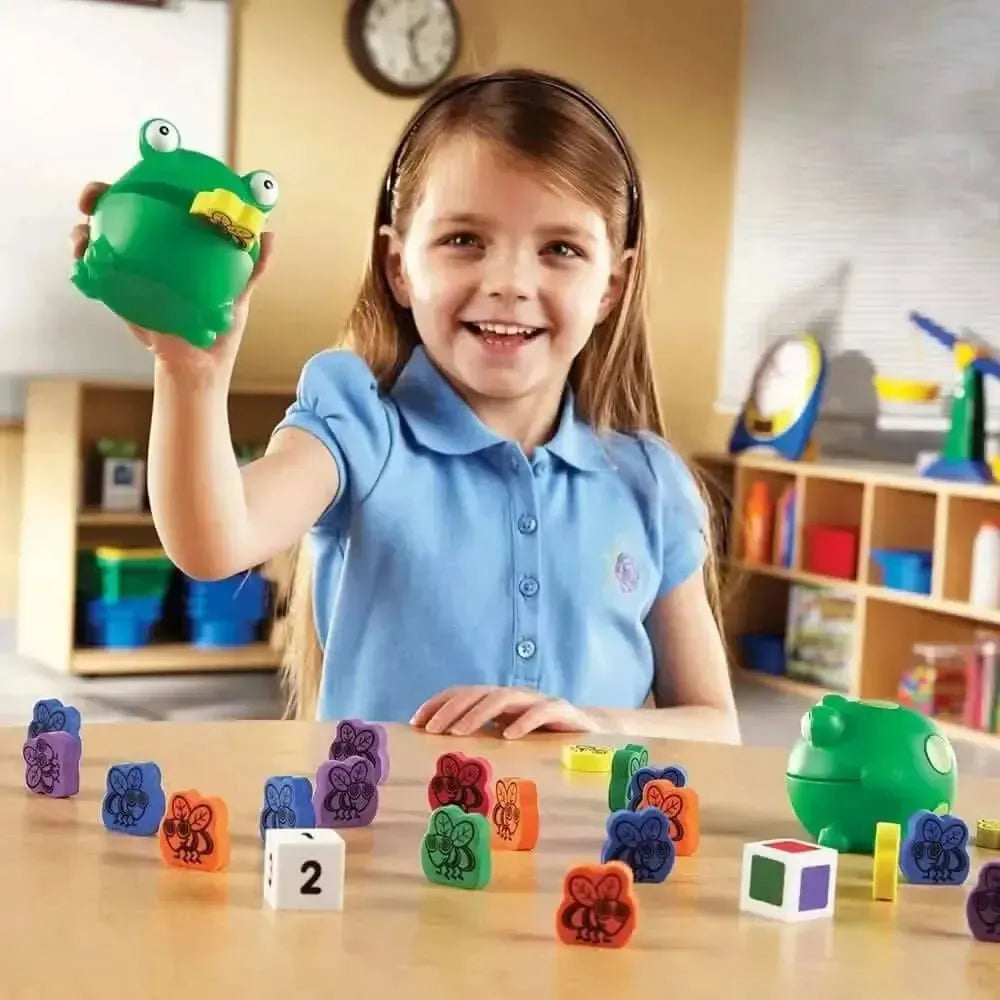 Froggy Feeding Fun Fine Motor Skills Game-Froggy Feeding Fun Fine Motor Skills Game