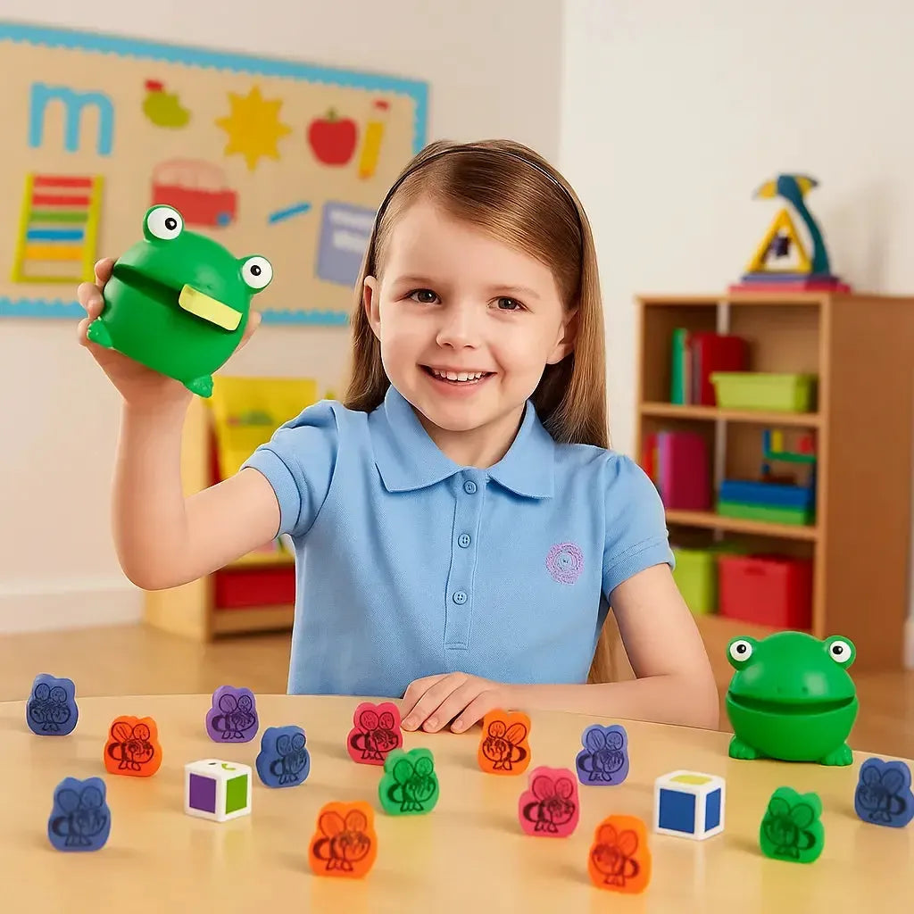 Froggy Feeding Fun Fine Motor Skills Game-Froggy Feeding Fun Fine Motor Skills Game