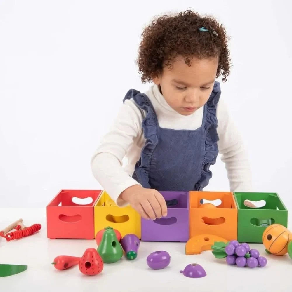 Fruit and Vegetable Colour Sorting Set-Fruit and Vegetable Colour Sorting Set