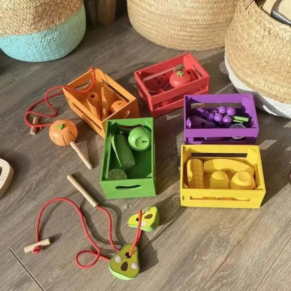 Fruit and Vegetable Colour Sorting Set-Fruit and Vegetable Colour Sorting Set