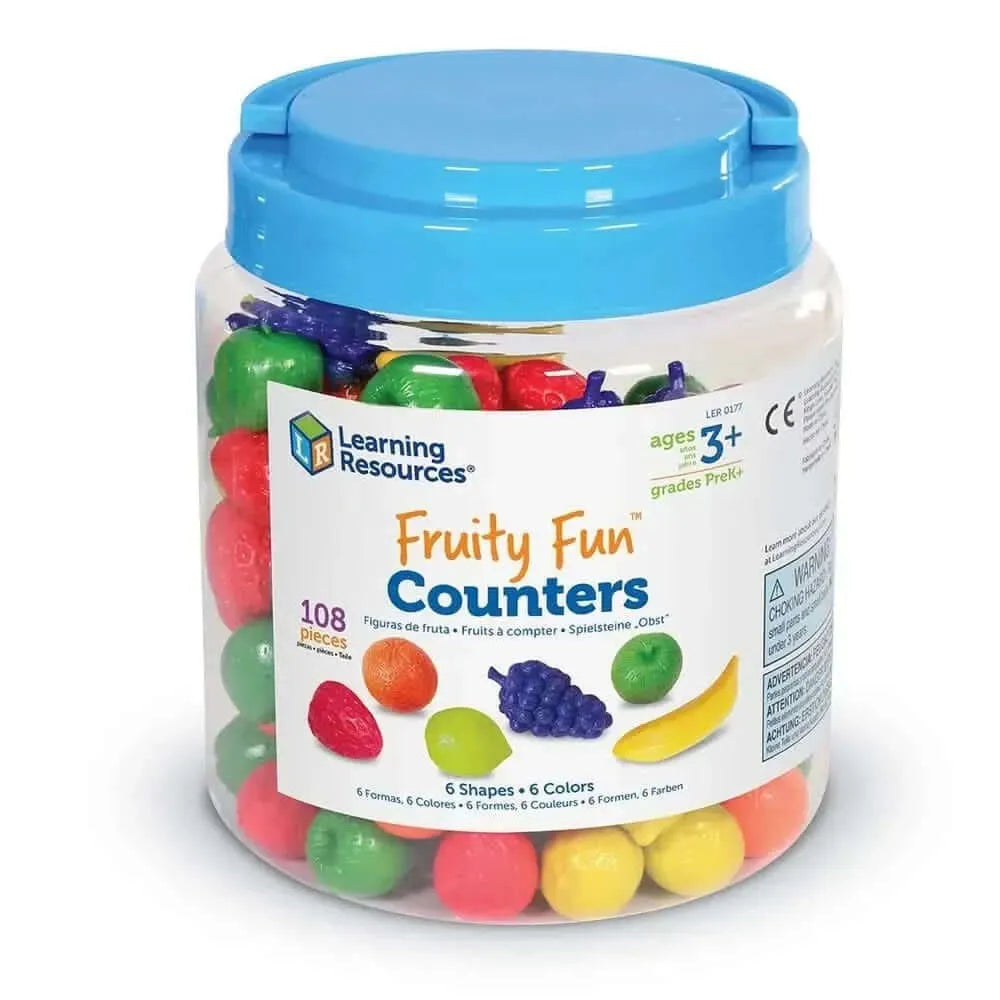Fruity Fun Counters Set of 108-Fruity Fun Counters Set of 108