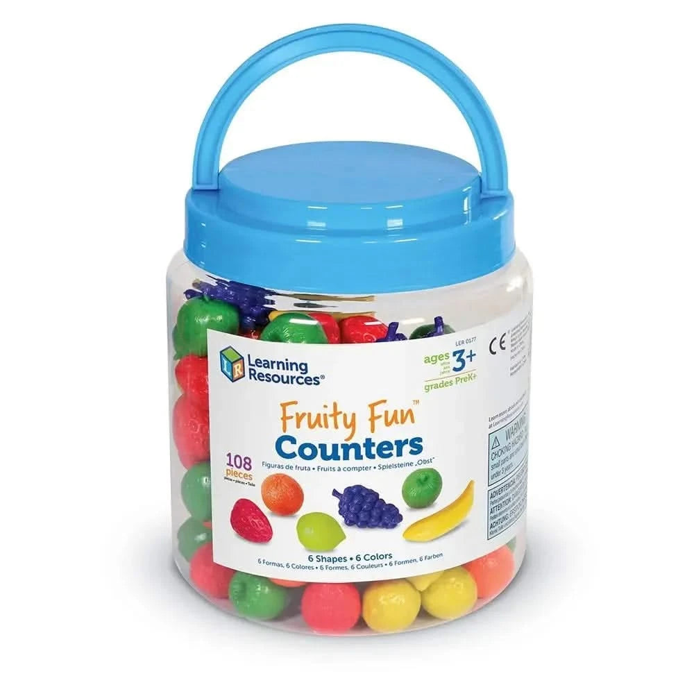 Fruity Fun Counters Set of 108-Fruity Fun Counters Set of 108