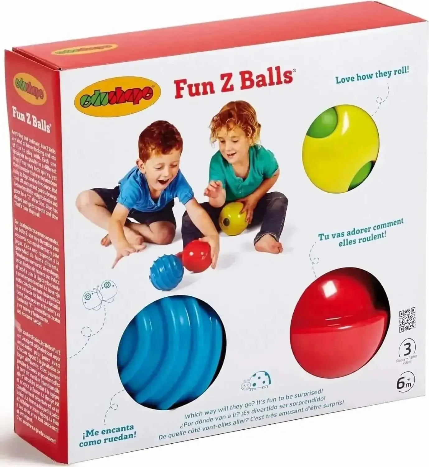 Fun Z Balls Set of 3-Fun Z Balls Set of 3