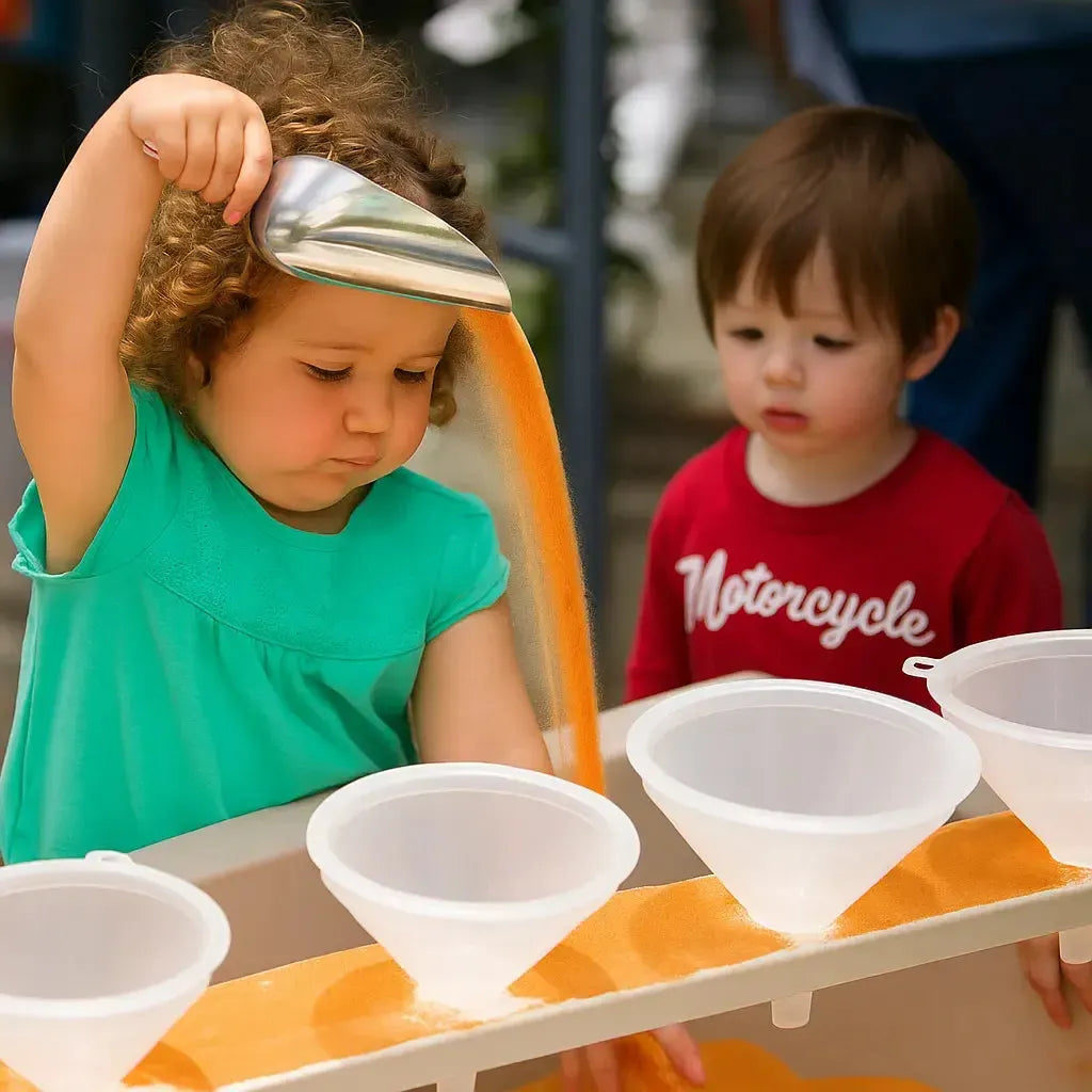Funnels for Sensory Play Set of 3-Funnels for Sensory Play Set of 3