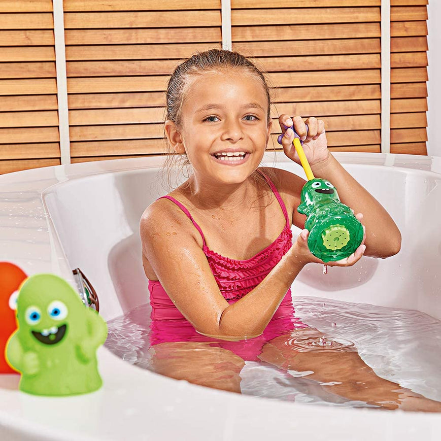 Gelli Slimon Shooter, The Slimon Shooter is a must-have for any water play enthusiast. This unique toy allows kids to shoot and squirt water or slime for hours of fun and creativity. The Slimon Shooter is perfect for use in the pool, at the beach, or even in the bathtub. The Slimon Shooter is easy to use, simply fill it up with water or slime, and shoot away! It's designed with safety in mind, so parents can rest assured that their little ones are playing safely. The Slimon Shooter is also durable and long-