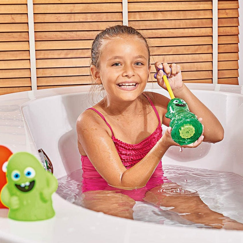 Gelli Slimon Shooter, The Slimon Shooter is a must-have for any water play enthusiast. This unique toy allows kids to shoot and squirt water or slime for hours of fun and creativity. The Slimon Shooter is perfect for use in the pool, at the beach, or even in the bathtub. The Slimon Shooter is easy to use, simply fill it up with water or slime, and shoot away! It's designed with safety in mind, so parents can rest assured that their little ones are playing safely. The Slimon Shooter is also durable and long-