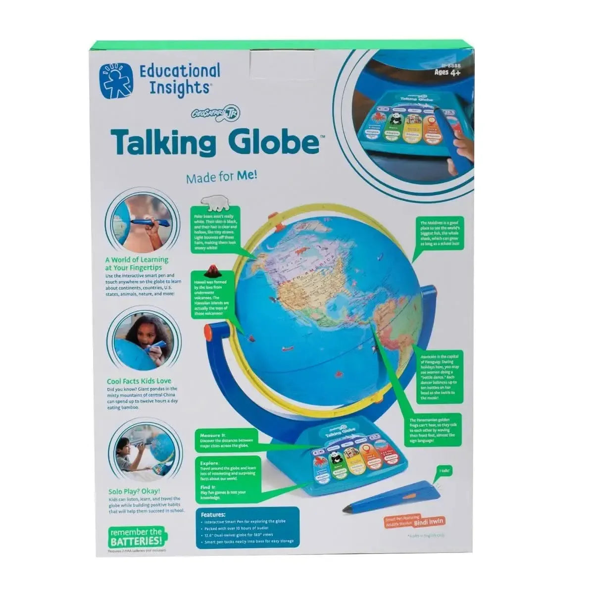 GeoSafari Jr Talking Globe-GeoSafari Jr Talking Globe