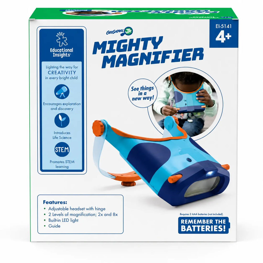 GeoSafari Jr. Mighty Magnifier-GeoSafari Jr. Mighty Magnifier