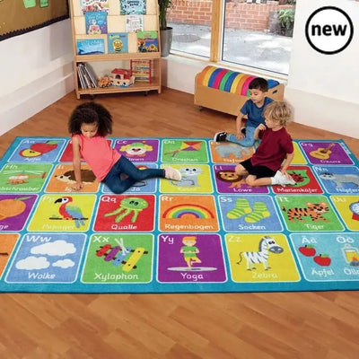 German Alphabet Carpet-German Alphabet Carpet