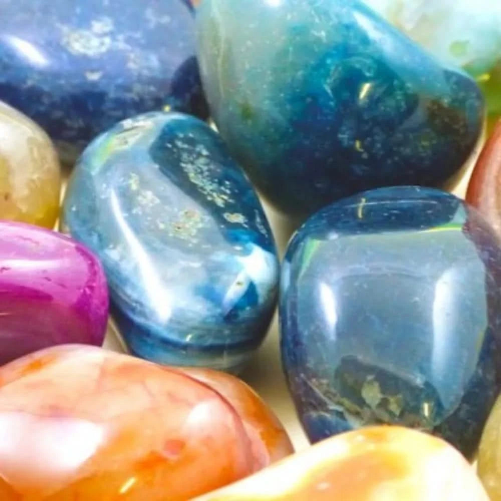 Giant Assorted Polished Gemstones 1 kg-Giant Assorted Polished Gemstones 1 kg
