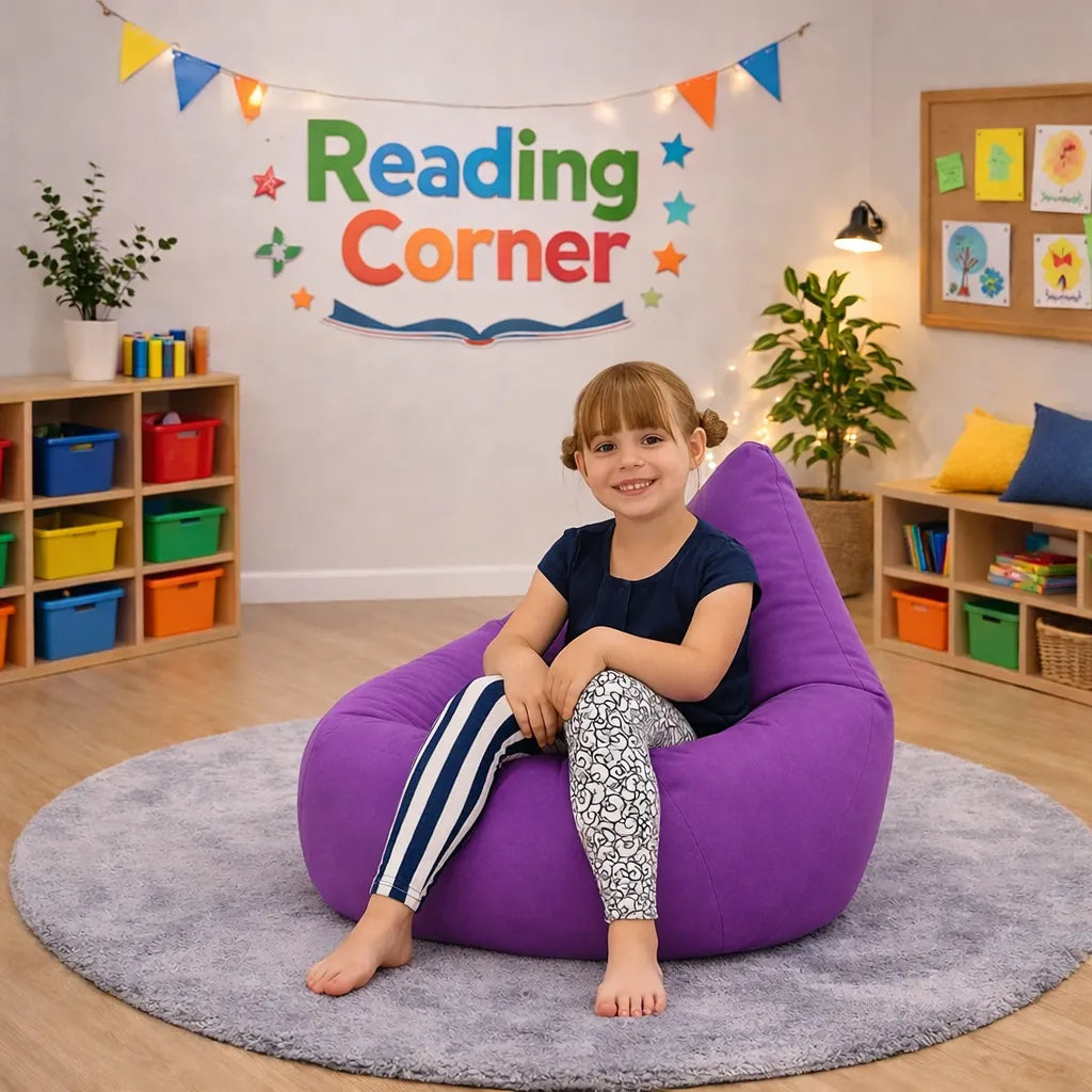 Giant Lounging Bean Bag Chair-Giant Lounging Bean Bag Chair