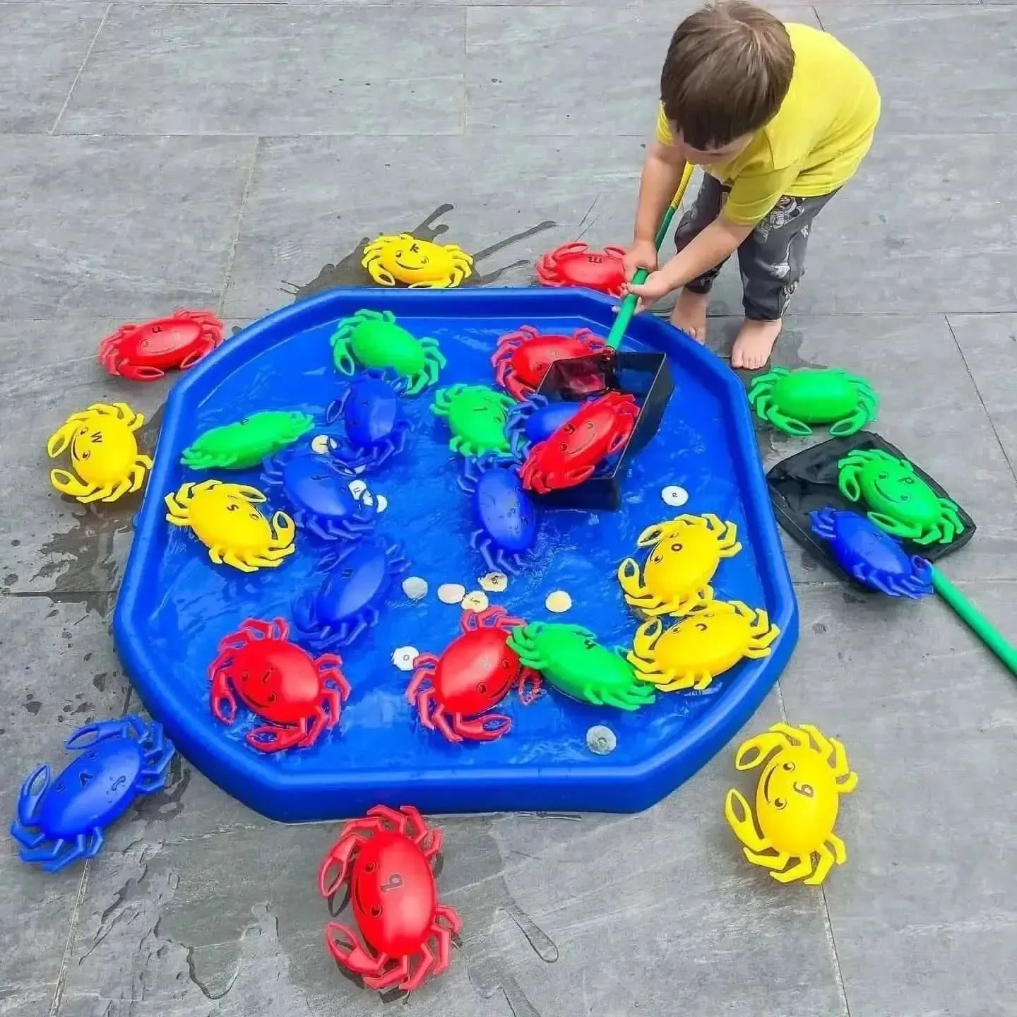 Giant Netting Number Crabs 1 - 20-Giant Netting Number Crabs 1 - 20