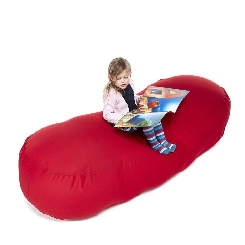 Giant Oval Beanbag, Revel in the unmatched comfort and versatility of our Giant Oval Beanbag, a multi-faceted seating solution ideal for children and adults alike. Whether engaged in assisted learning, play, or simply winding down, this beanbag is designed to be your go-to relaxation spot. Giant Oval Beanbag Description Dimensions: W1800 x D900 Key Features Spacious Design: Generously sized at W1800 x D900, this giant beanbag easily accommodates both children and adults, providing ample space to lounge, pla