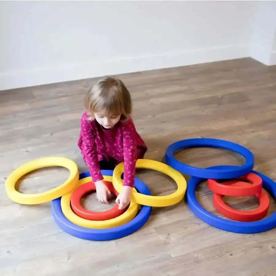 Giant Plastic Activity Rings Set-Giant Plastic Activity Rings Set