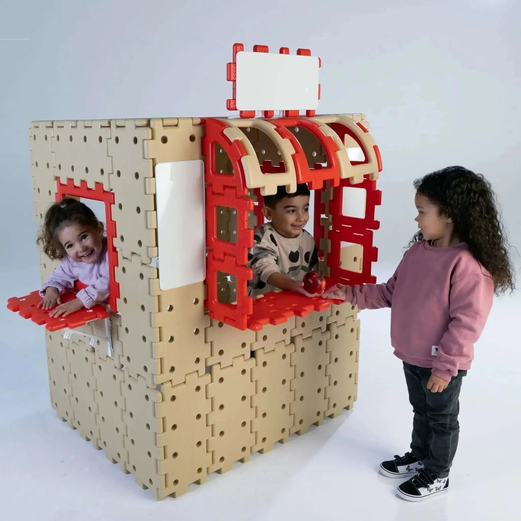 Giant Polydron Build-A-Shop-Giant Polydron Build-A-Shop