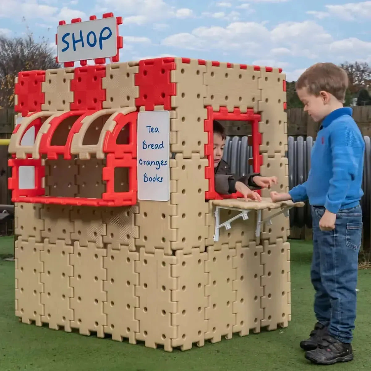 Giant Polydron Build-A-Shop-Giant Polydron Build-A-Shop
