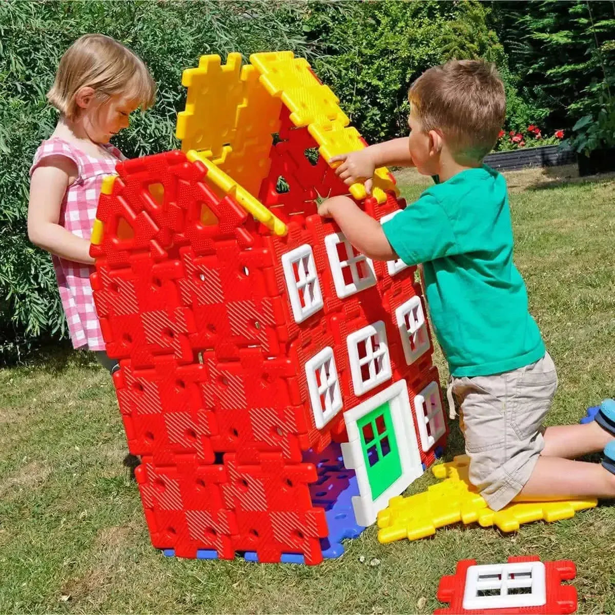 Giant Polydron House Builder-Giant Polydron House Builder