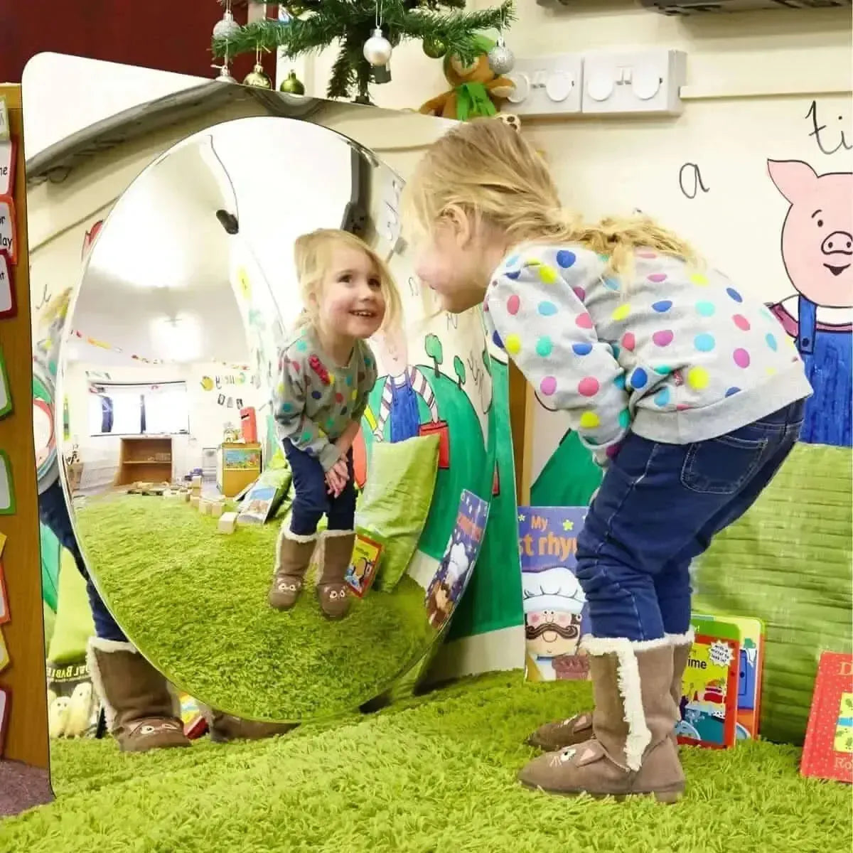 Giant Single Domed Mirror panel-Giant Single Domed Mirror panel