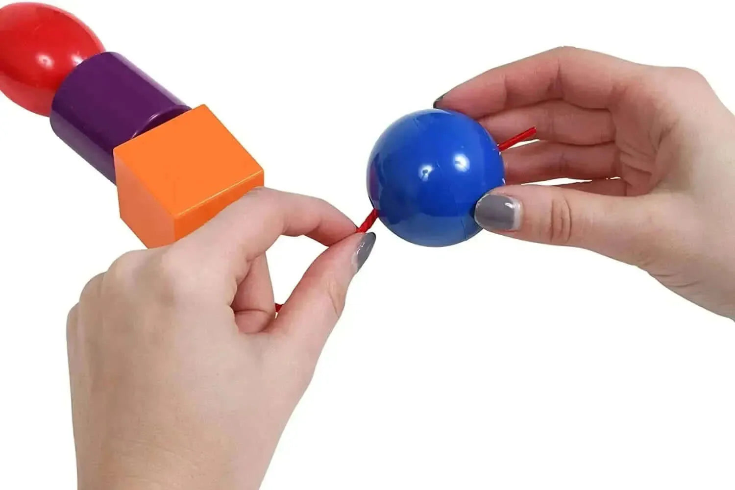 Giant Wooden Lacing Beads-Giant Wooden Lacing Beads